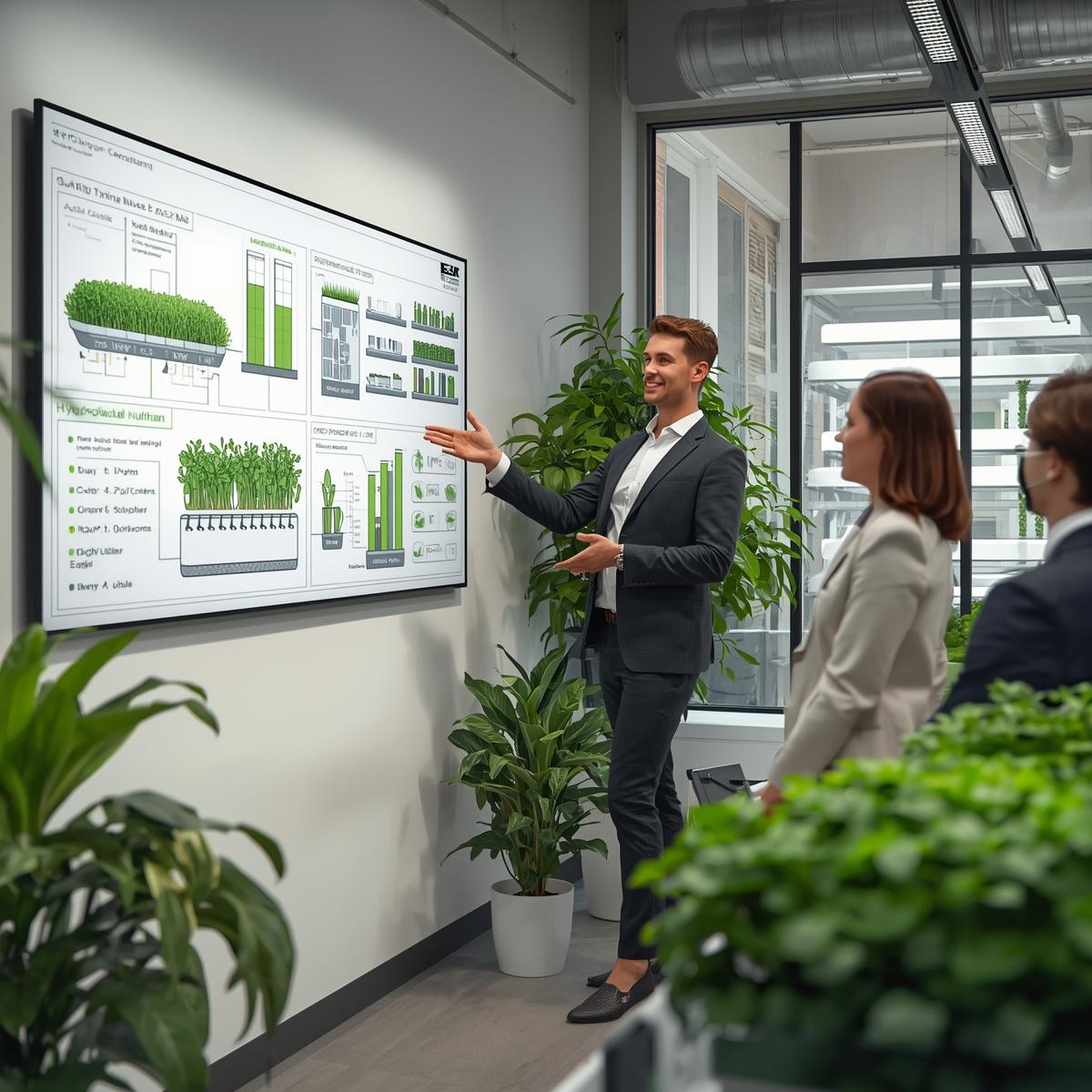 Apartment terrace hydroponic farm for shared societies