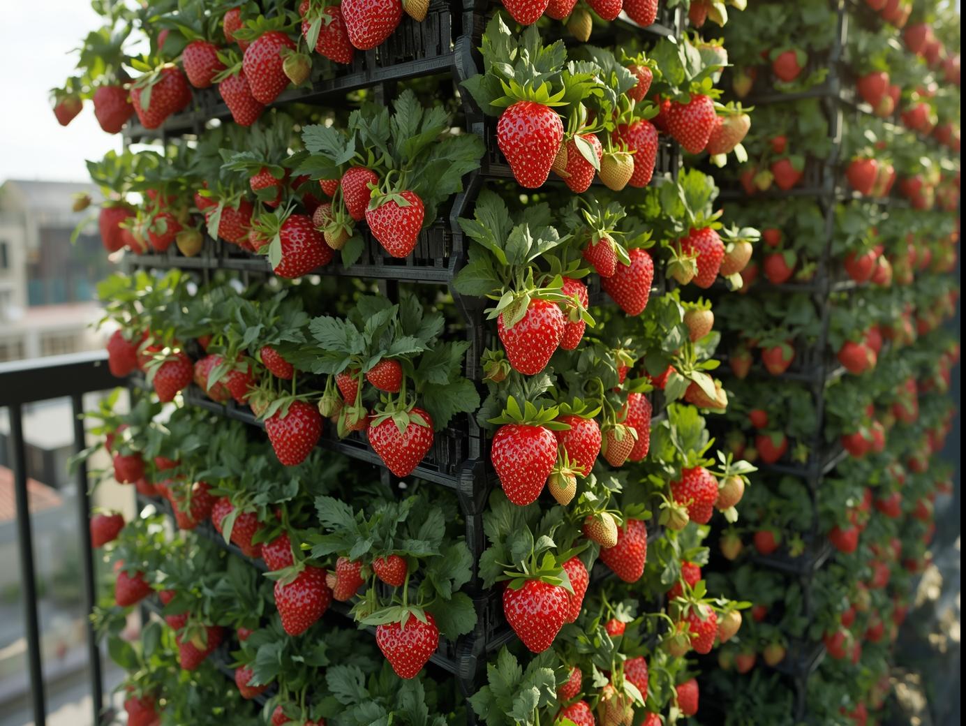 Hydroponic Strawberry Farming India