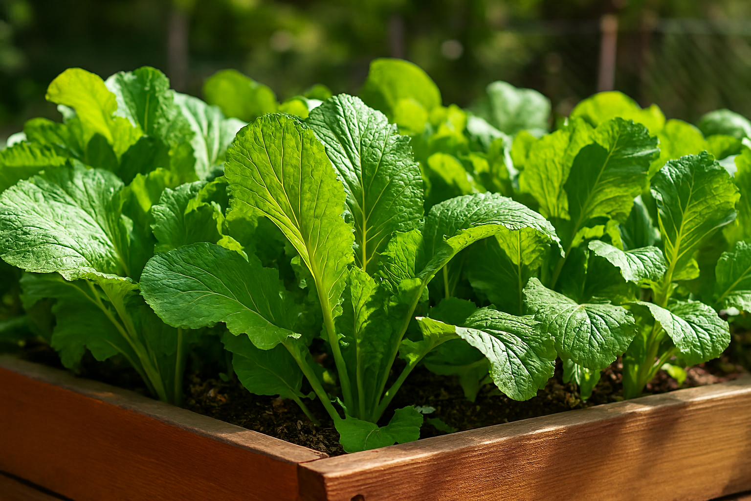 Mustard greens homegrown for sarson ka saag