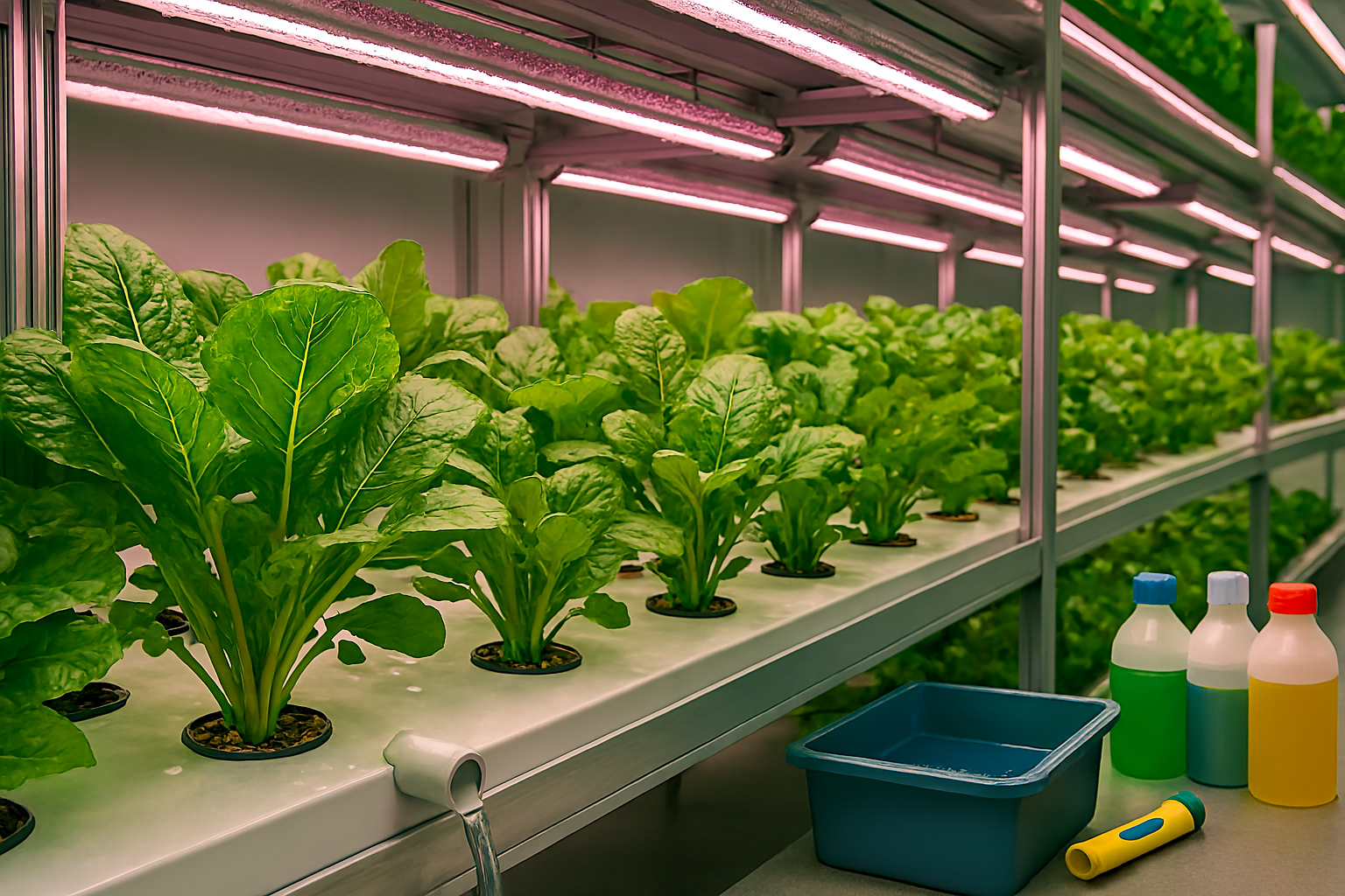 LED Grow Lights for Hydroponics