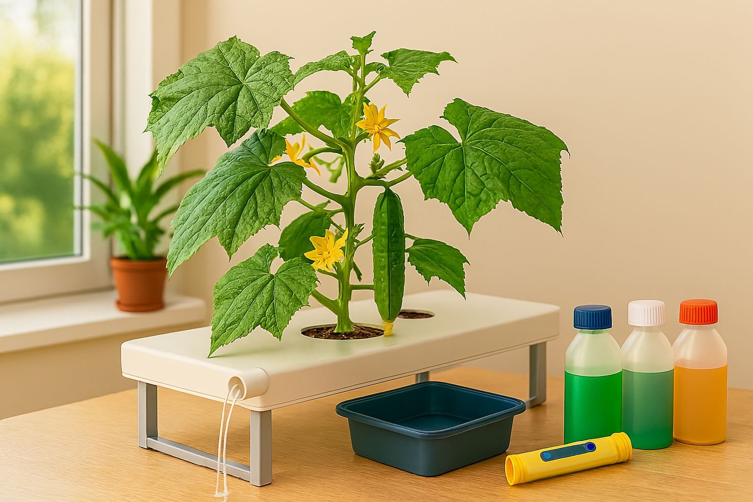 Hydroponic Cucumber Farming India